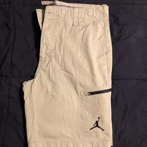 Mens Jordan cargo shorts size 34 waist